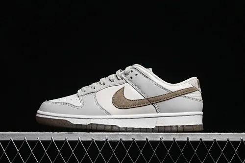 All categories Nk SB Dunk series Nk SB Dunk Low low-top sneakers K version Nk Dunk Low "Phantom/Khaki" light gray brown SB low-top casual sneakers FJ4188-001